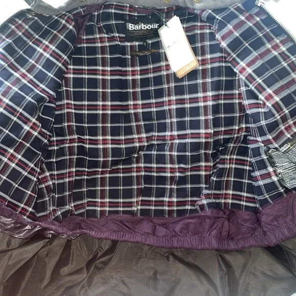 NWT BARBOUR X FLOWER MOUNTAIN Jacket in Dark grey - Picture 12 of 14